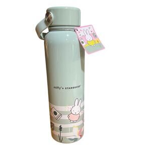 New 27 oz Starbucks Miffy Stainless Steel Collectable Water Bottle